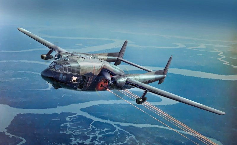 Italeri 1468 AC-119K Stinger 1/72 – imagen 2