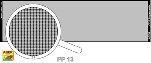 Aber PP13 Engrave plate (140 x 39 mm) - pattern 13 – Bild 2