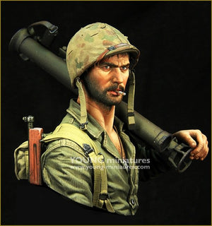 Young Miniatures YM1880 USMC PACIFIC WWII 1/10 – immagine 8