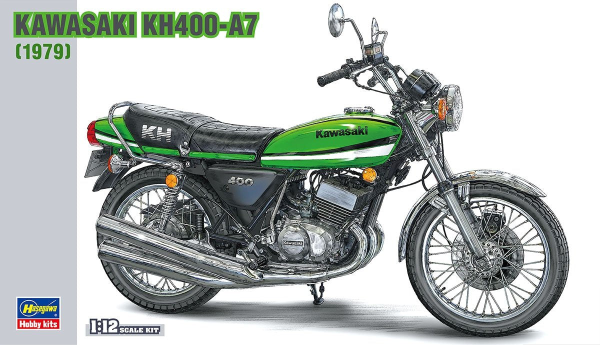 Hasegawa 21506 (BK6) KAWASAKI KH400-A7 1/12