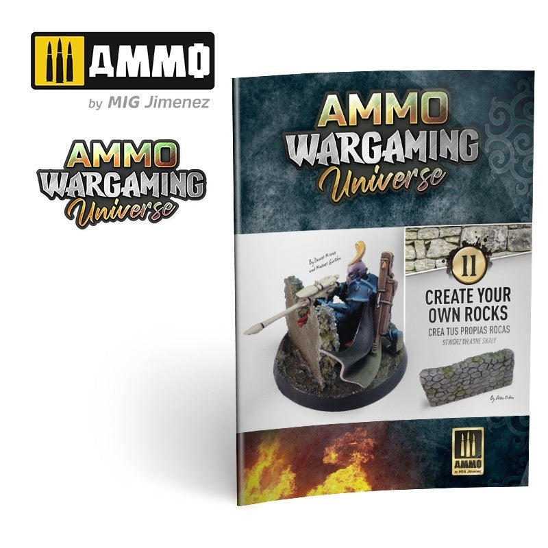 AMMO of Mig Jimenez 7930 AMMO WARGAMING UNIVERSE 11 – Create your own Rocks – immagine 2