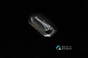 Quinta Studio QC48001-S Yak-3 vacuformed clear canopy 1 pcs (for 4814 Zvezda kit) 1/48 – immagine 3