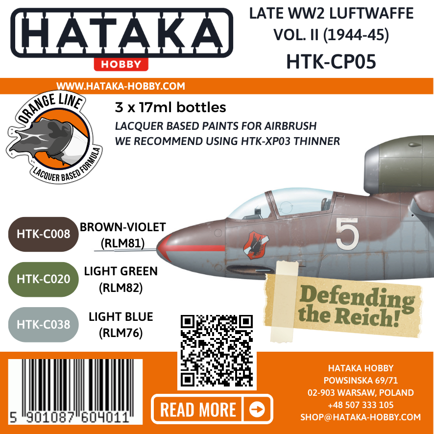 Hataka Hobby HTK-CP05 Late WW2 Luftwaffe vol. II (1944-45) – immagine 2