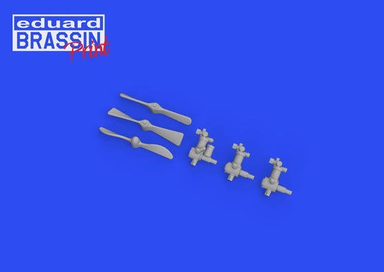 Eduard SIN64890 Sopwith Camel Bentley engine EDUARD 1/48 – immagine 6