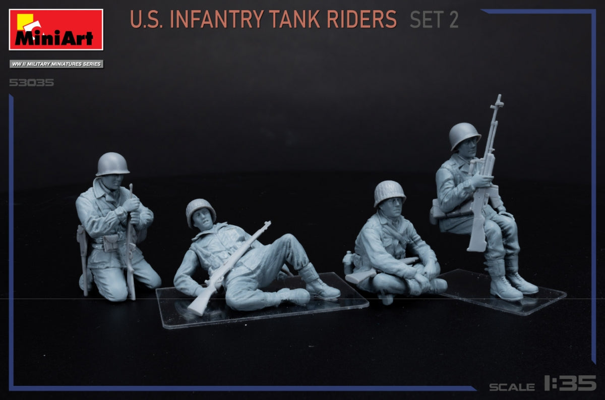 MiniArt 53035 U.S. Infantry Tank Riders. Set 2 1/35 – zdjęcie 3
