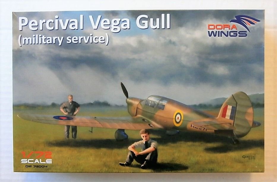 Dora Wings 72004 Percival Vega Gull (service militaire) 1/72