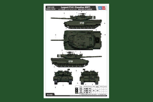 Hobby Boss 84502 Leopard C1A1 (Canadian MBT) 1/35 – immagine 3