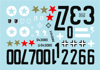 Star Decals 35-C1039 Axis/Eastern European StuG III (1) 1/35 – zdjęcie 3
