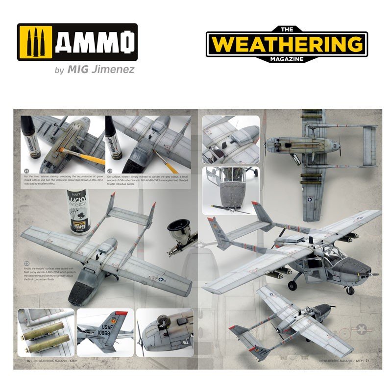 Ammo of Mig 4534 The Weathering Magazine Issue 35 – Grey (English) – immagine 2