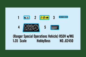 Hobby Boss 82450 RSOV with MG 1/35 – imagen 4