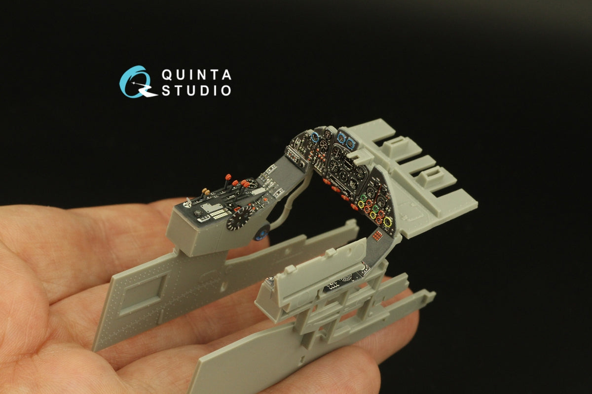 Quinta Studio QD32165 Do 335A-0 3D-Printed &amp;amp; coloured Interior on decal paper (Zoukei-mura) 1/32 – Bild 3