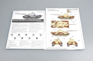 Trumpeter 01536 German E-50 (50-75 tons) Standardpanzer 1/35 – imagen 2