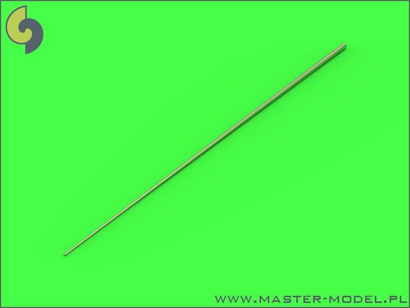 Master SM-350-089 Set of universal tapered masts No1 (length = 100mm each, diameters = 0,3/1,2mm; 0,4/1,5mm; 0,5/1,8mm; 0,6/2mm) 1/350 – immagine 2