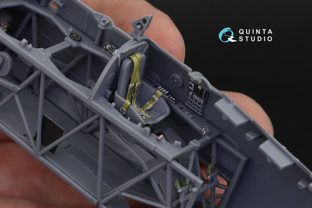 Quinta Studio QD48256 Swordfish Mk.II 3D-Printed &amp;amp; coloured Interior on decal paper ( Tamiya ) 1/48 – Bild 8