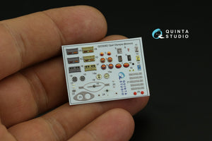 Quinta Studio QD35082 1937 Opel Olympia 3D-Printed &amp;amp; coloured Interior on decal paper (Bronco) 1/35 – imagen 3