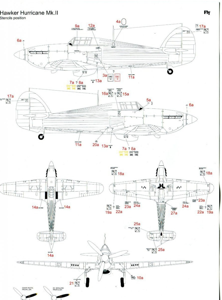Fly 32017 Hawker Hurricane Mk.I Trop 1/32 – immagine 9
