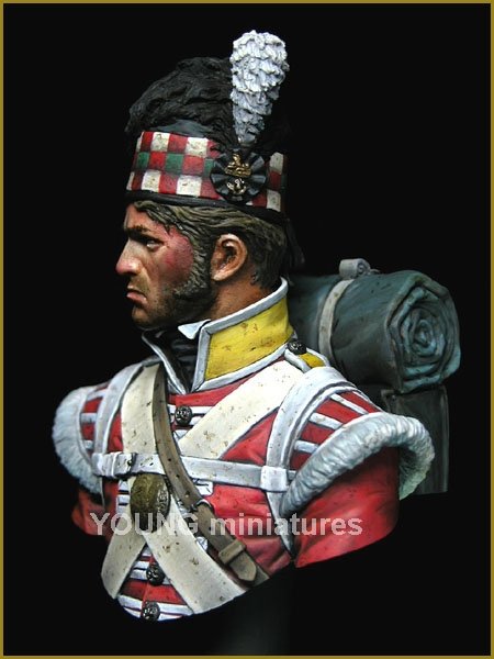 Young Miniatures YH1826 The 92nd Gordon Highlanders Waterloo 1815 1/10 – Bild 6