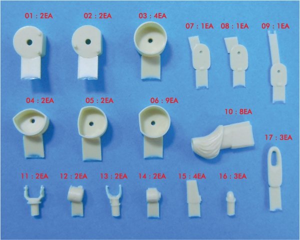 Pontos 35001F1 HMS Warspite 1943 Detail Up Set 1/350 – immagine 6