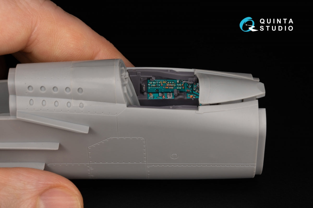 Quinta Studio QD+48557 MiG-25BM 3D-Printed &amp;amp; coloured Interior on decal paper (ICM) (with 3D-printed resin parts) 1/48 – immagine 10