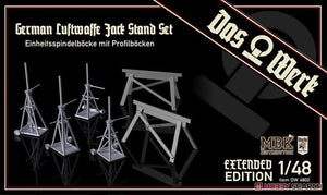 Das Werk DW4802 German Luftwaffe Jack Stand Set - Extended Edition 1/48 – Bild 3