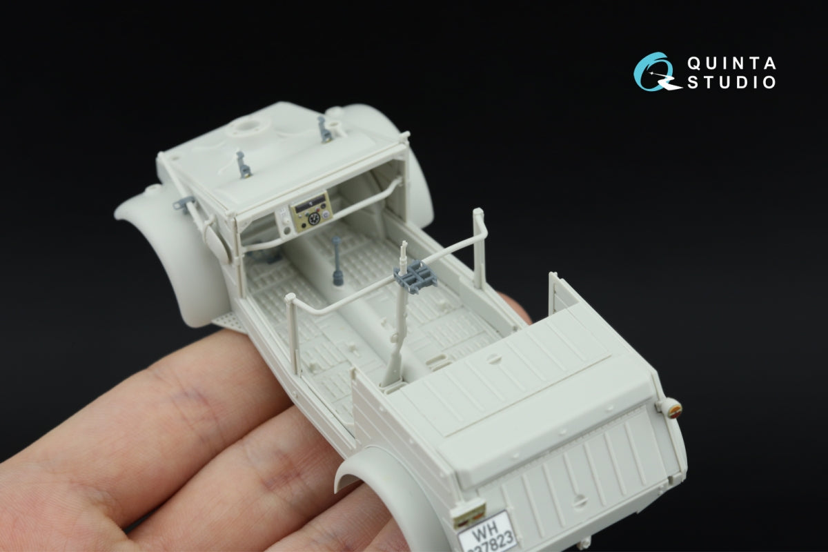 Quinta Studio QD+35151 Kubelwagen Type 82 3D-Printed &amp;amp; coloured Interior on decal paper (Meng VS-016) (with 3D-printed resin parts) 1/35 – immagine 12