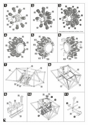 Armory Models 48001 Fairey Flycatcher British interwar FAA Fighter, early version, w/ Jaguar-III engine 1/48 – immagine 20