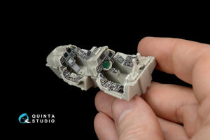 Quinta Studio QD48070 F-14D 3D-Printed &amp;amp; coloured Interior on decal paper (for Tamiya kit) 1/48 – immagine 11
