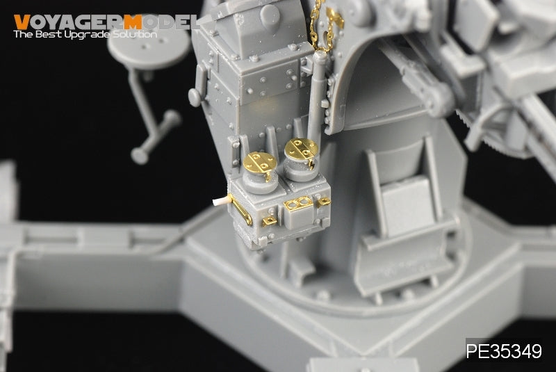Voyager modèle PE35349 seconde guerre mondiale allemand 88mm FlaK 37 mit Behelfslafette pour DRAGON 6523 1/35  – image 6