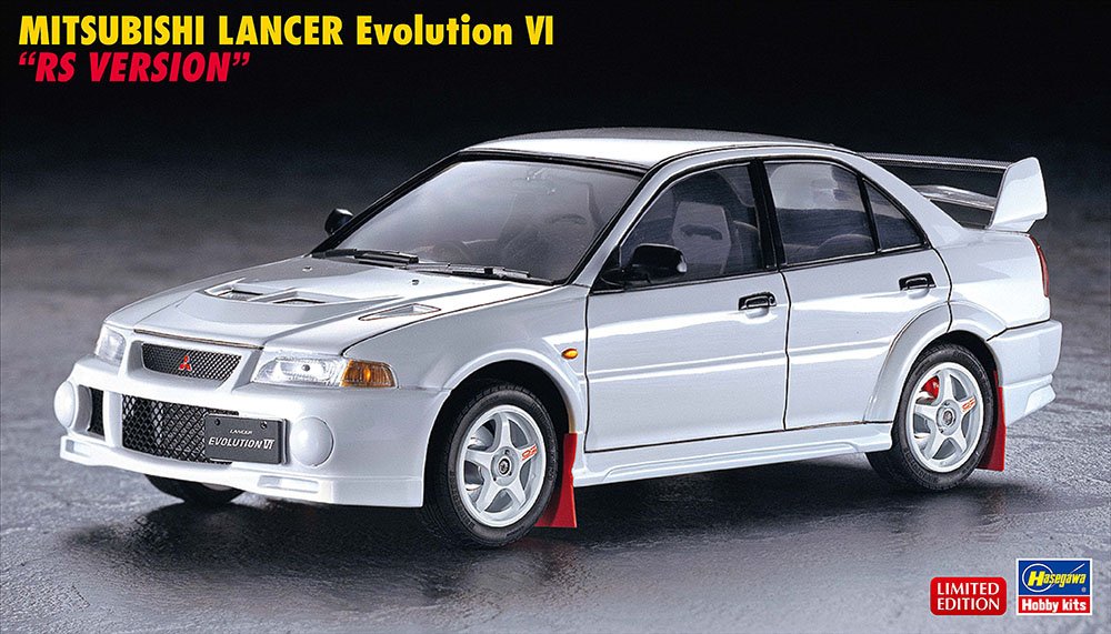Hasegawa 20547 Mitsubishi Lancer Evolution VI &amp;quot;RS Version&amp;quot; 1/24
