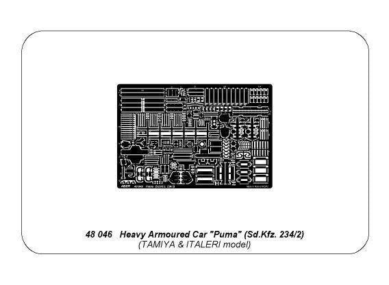Aber 48046 Puma (Sd.Kfz. 234/2) Tamiya/Italeri 1/48 – image 5