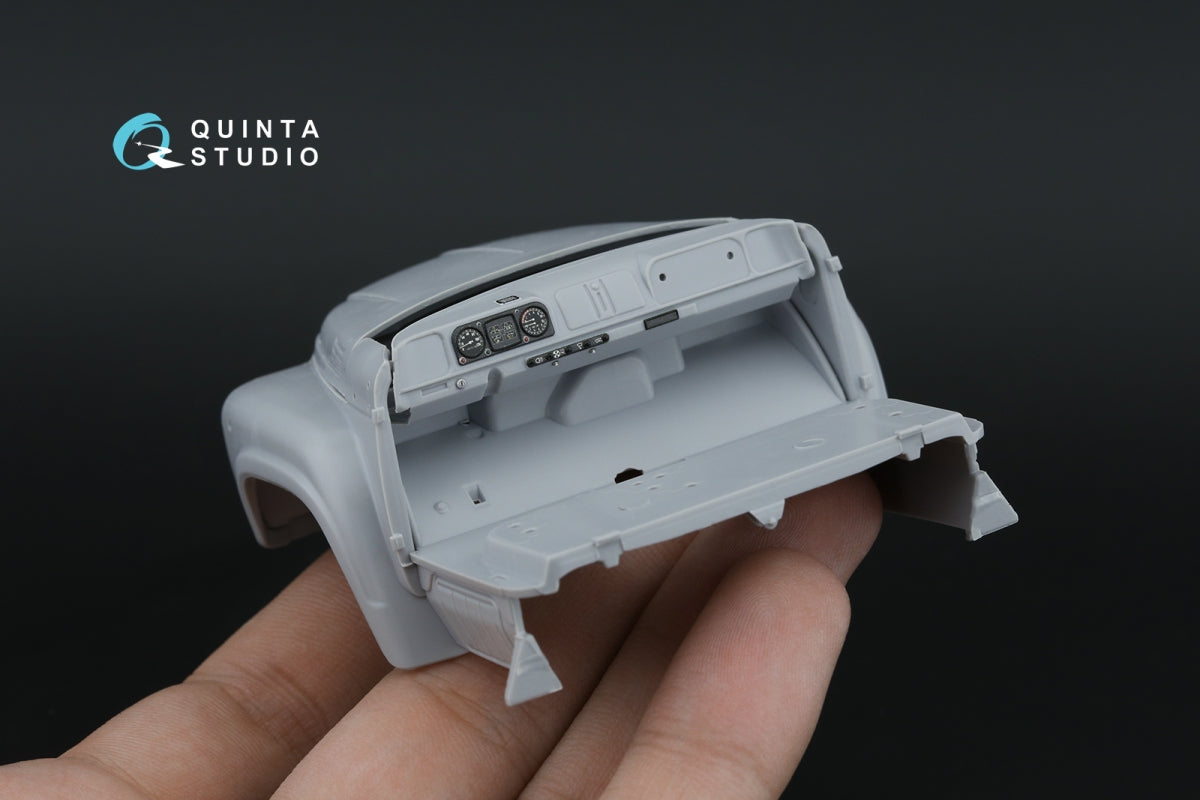 Quinta Studio QD35134 ZIL-MMZ-555 3D-Printed coloured Interior on decal paper (AVD) 1/35 – immagine 13