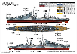 Trumpeter 05366 HMS Naiad 1/350 – image 4
