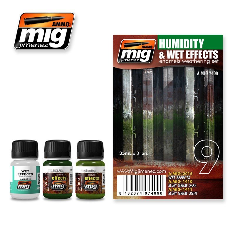 Munitions de Mig Jimenez 7409 HUMIDITÉ ET EFFETS DE L'HUMIDITÉ 