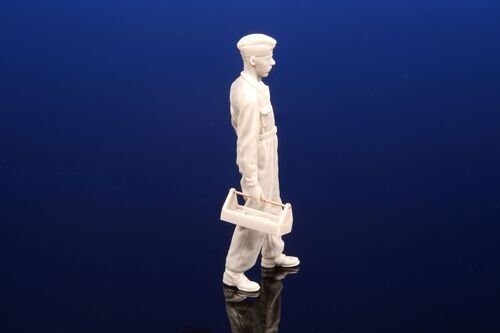 CMK F48367 Luftwaffe WW2 / CS post-war Aircraft Mechanic 1/48 – zdjęcie 2