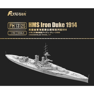 Flyhawk FH1312S HMS Iron Duke 1914 Deluxe Edition 1/700 – imagen 2
