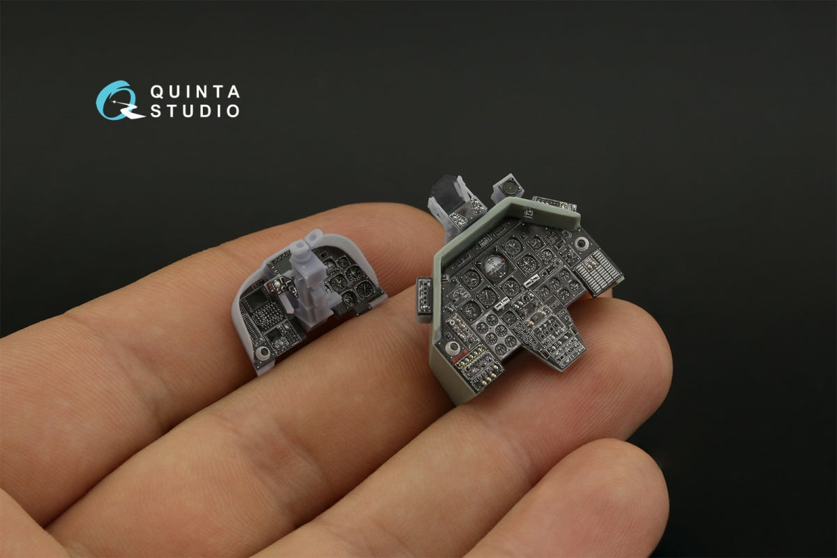 Quinta Studio QD+35121 AH-1W 3D-Printed coloured Interior on decal paper (Academy) (with 3D-printed resin parts) 1/35 – immagine 14