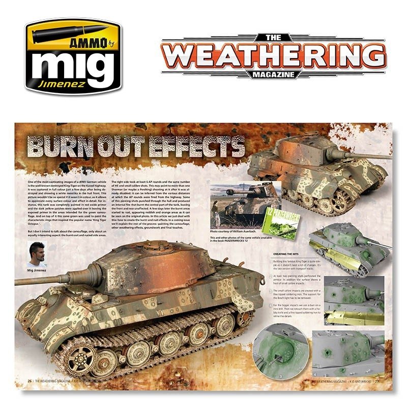 AMMO of Mig Jimenez 4508- The Weathering MAGAZINE- K.O. AND WRECKS (English Version) – zdjęcie 2