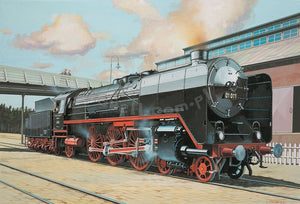 Revell 62172 Schnellzuglok BR01 mit Tender 2&amp;#39;2&amp;#39; T32 Model Set ( H0 ) 1/87 – zdjęcie 3