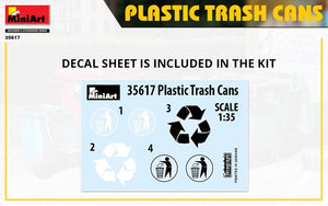Miniart 35617 PLASTIC TRASH CANS 1/35 – Bild 3