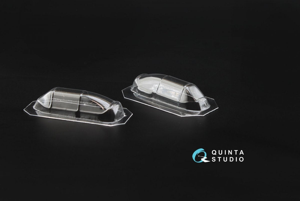 Quinta Studio QC48001-S Yak-3 vacuformed clear canopy 1 pcs (for 4814 Zvezda kit) 1/48 – immagine 4