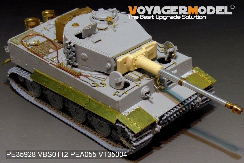 Voyager Model PE35928 WWII German Tiger I Late Production For TRUMPETER 09540 1/35 – immagine 9