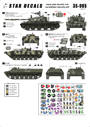 Star Decals 35-985 Guerre d&amp;#39;Ossétie du Sud 2008 1/35 – image 2