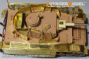 Voyager Model PEA446 WWII German Pz.Kpfw.IV Ausf.J &amp;quot;Thoma shields&amp;quot; wire mesh schürzen (Last Production) (For RFM 5033) 1/35 – immagine 5