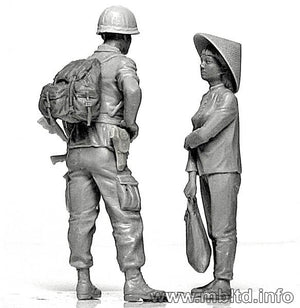 Master Box 3599 US Marines &amp;quot;Patrolling&amp;quot; (Vietnam War series) 1/35 – Bild 12