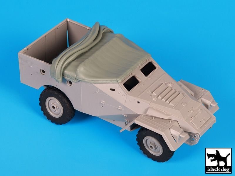 Black Dog T35134 BTR 40 rolled canvas 1/35 – Bild 5
