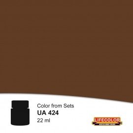 Lifecolor UA424 Uniformes de l'armée américaine Chocolat 22 ml