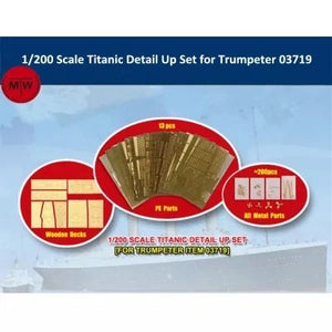 I Love Kit 66600 Titanic Detail Up Set Trumpeter 03719 1/200 – immagine 2