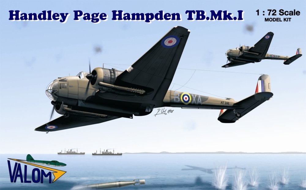 Valom 72042 Handley Page Hampden TB.Mk.I 1/72