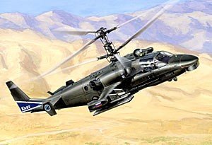 Zvezda 7224 Ka-52 Alligator 1/72