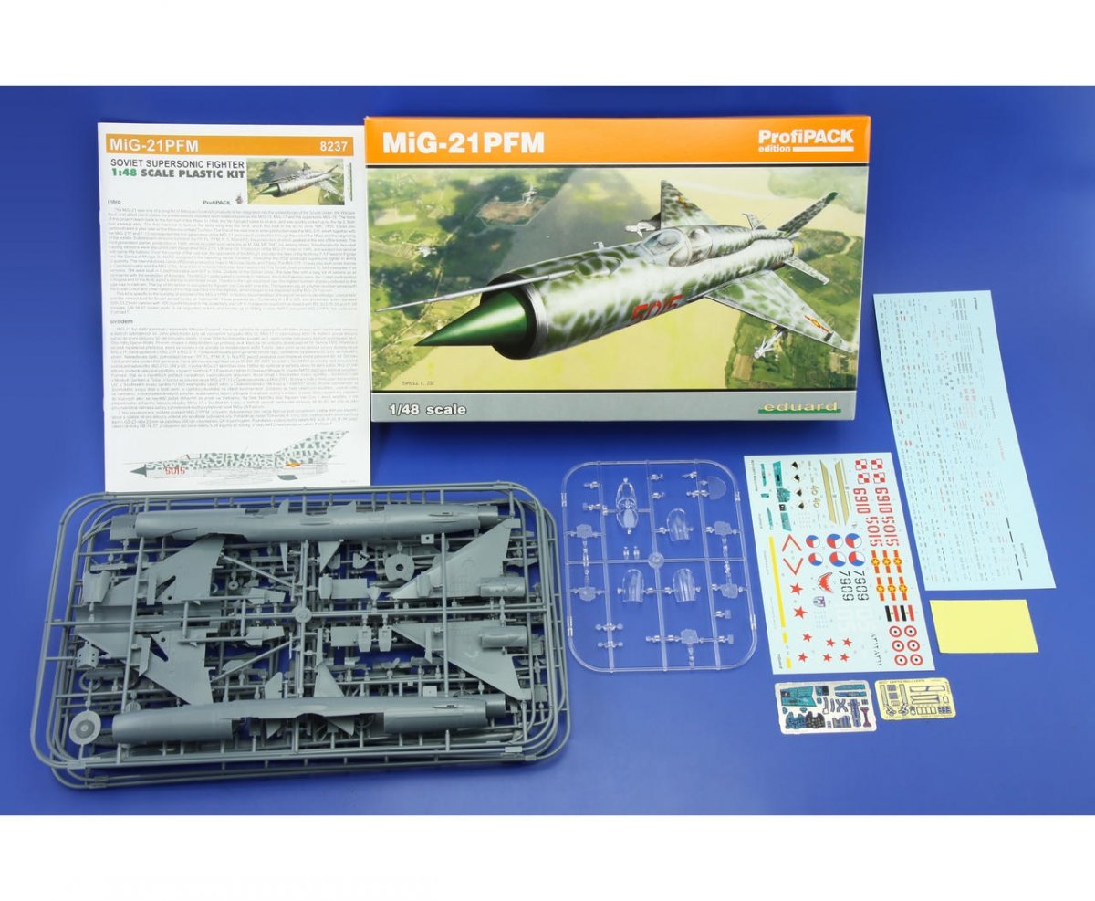 Eduard 8237 MiG-21PFM 1/48 – immagine 2